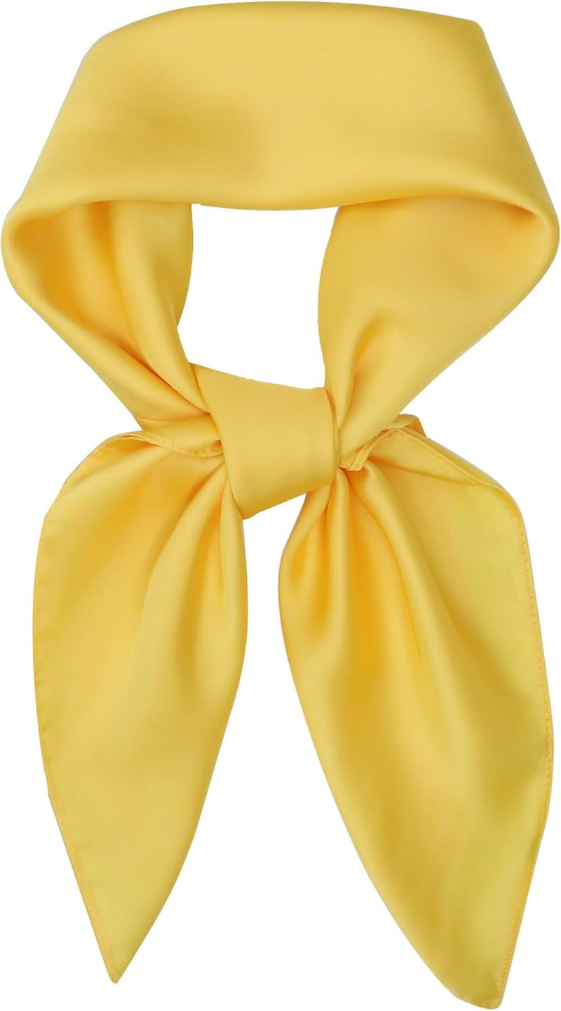 vimate Head Scarf for Women Hair 27'' Square Satin Silk Feeling Bnadana Neck Scarf Handbag Accessories Etc - Image 2